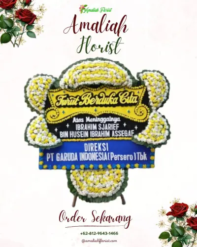 Papan Bunga Duka kurungkambing